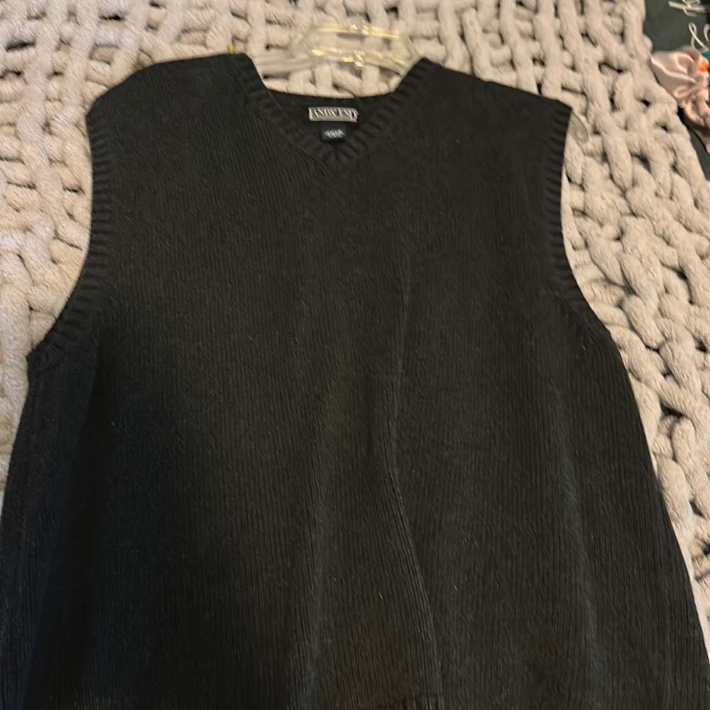 Lands end sweatervest